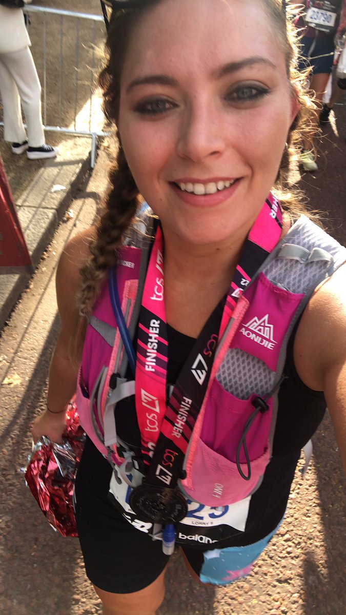 zaralouize's tweet photo. @LondonMarathon #MedalMonday https://t.co/C5U9d1MIkM