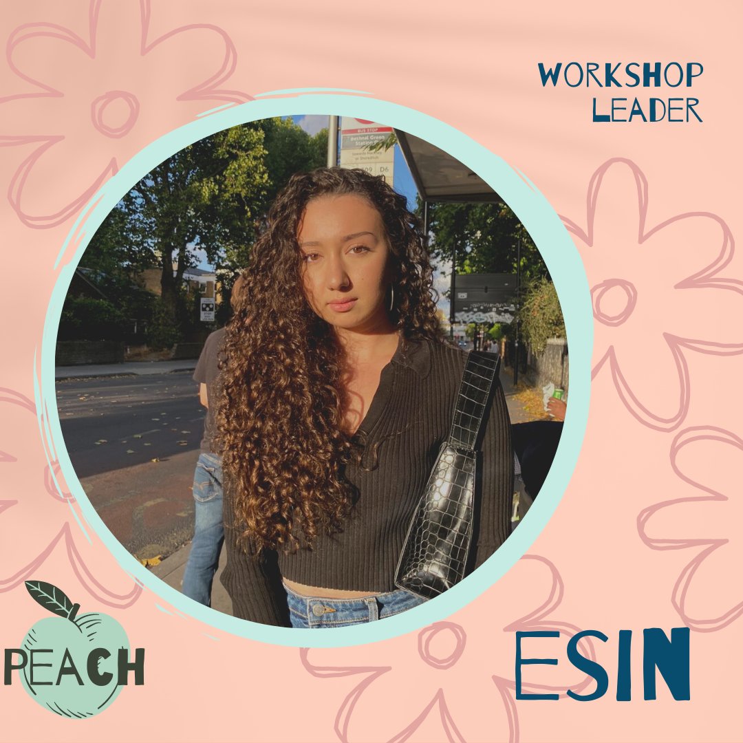 Introducing our new committee!

"I’m Esin, and I’ll be one of your Workshop Leaders this year! I’m so excited to introduce fun events that showcase our society and encourage friendships between like-minded creatives! If you see me around PEACH or campus don’t be shy, let’s chat!"