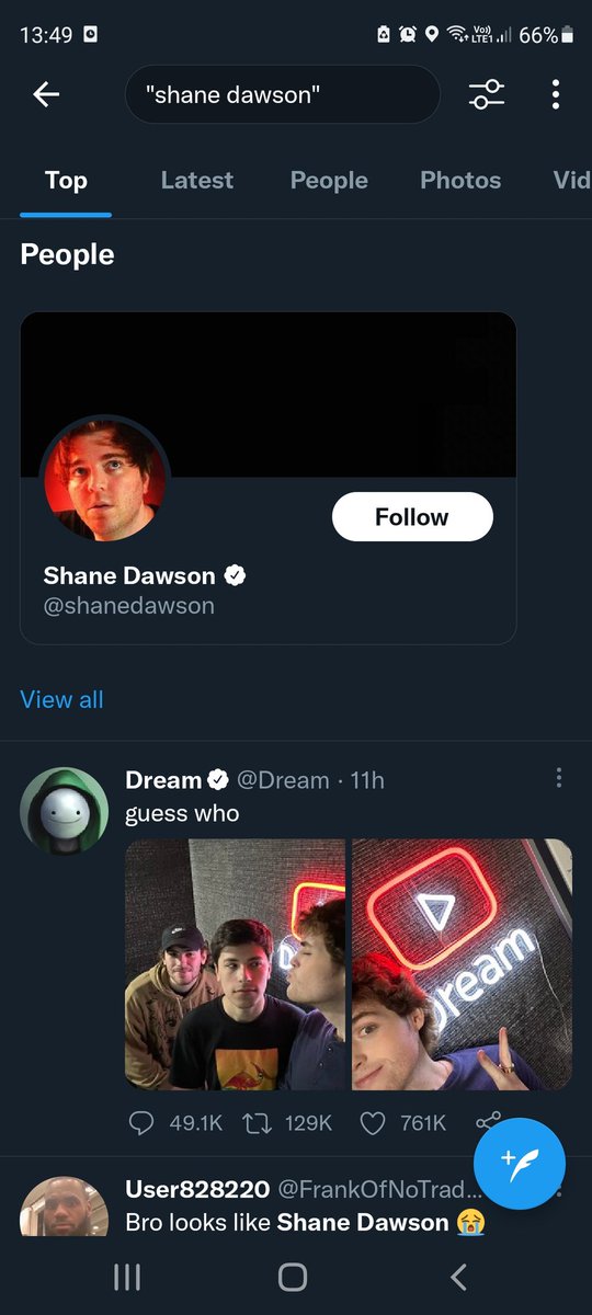 ItsZeusTWR's tweet photo. Nah even @twitter violating now 💀💀 #dreamfacereveal https://t.co/msromArQT1