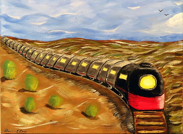 d3sarts's tweet photo. New artwork for sale! - "The Prairie Express" - https://t.co/d9hjb6r7Y9 @fineartamerica https://t.co/6i6pOocR5H