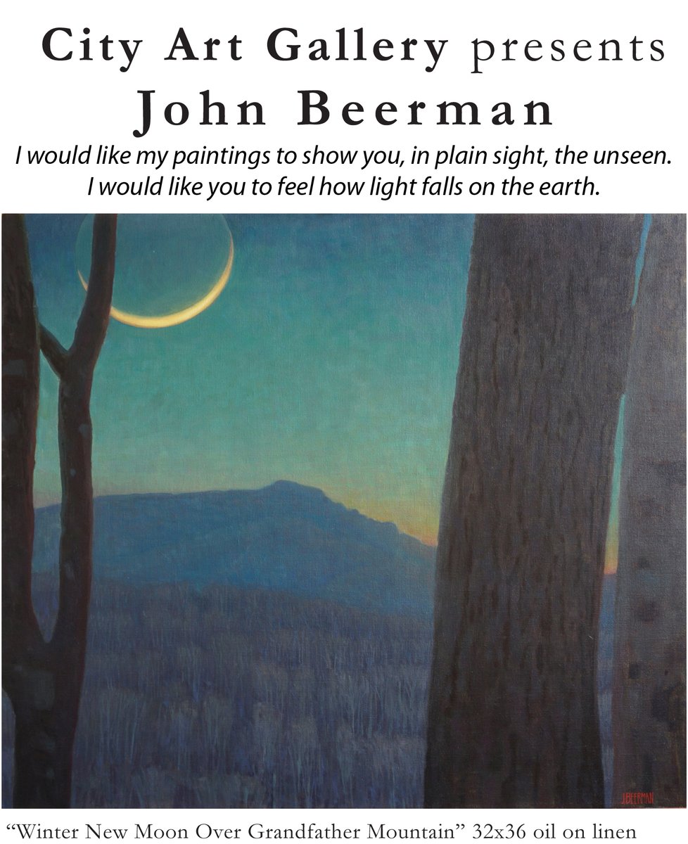 Meet John Beerman Friday, October 14 from 6-8pm and hear his remarks at 7pm.