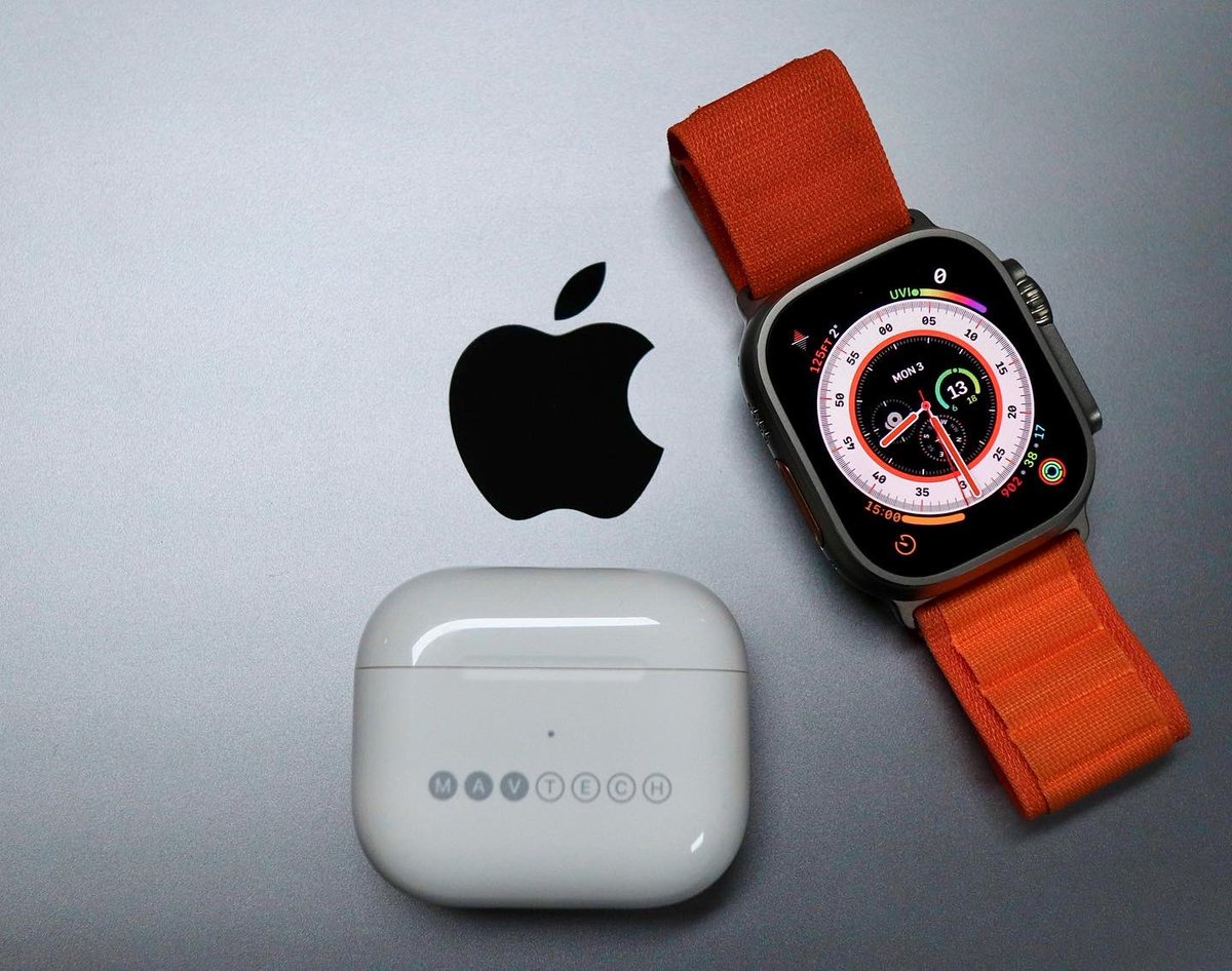 MavTech4's tweet photo. A week with the Apple Watch Ultra and it’s by far the most fun I’ve had with an Apple Watch in years.
The increased screen is amazing and the bigger battery life is perfect.
#Apple #AppleWatchultra #smartwatch #AppleEvent #photography https://t.co/9vq1HUSufo