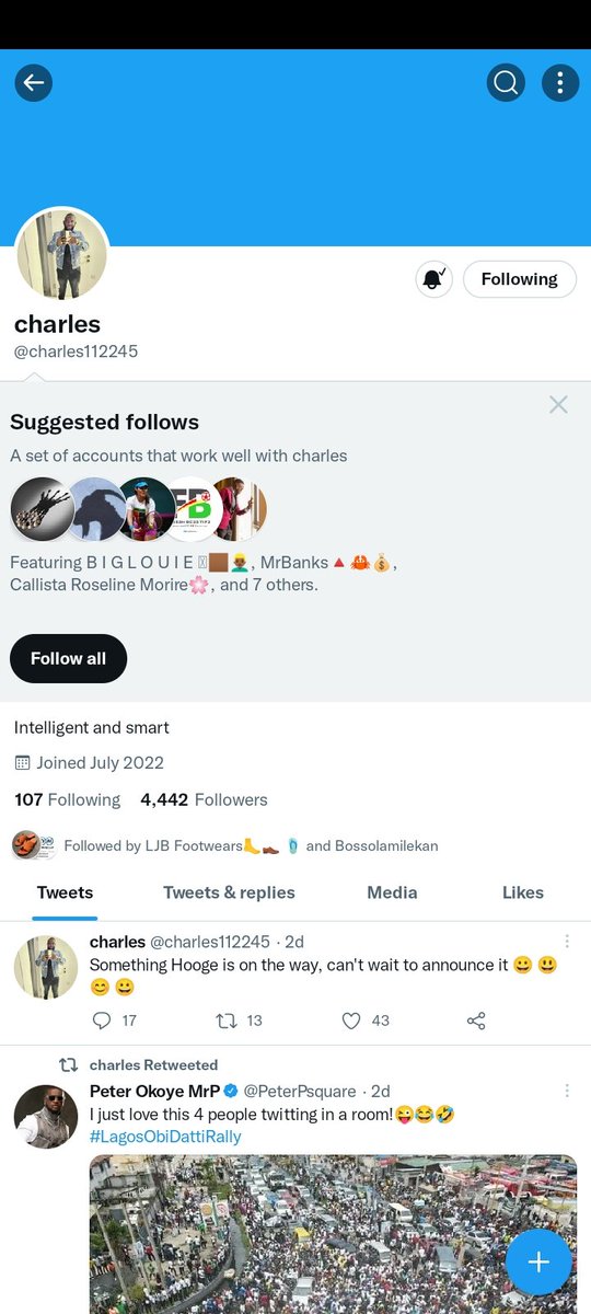icon0816's tweet photo. @bossolamilekan1 please notice me boss have followed and even on notification for post and have also joined channel....... Have posted the screenshot once. 8163640574
palmpay 
Marvellous
🙏🙏🙏🙏🙇 https://t.co/i33XXdqK7D