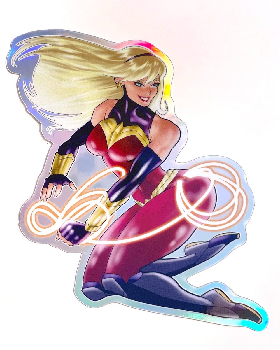 printfuego's tweet photo. New Wonder Girl sticker from Young Justice in my shop! Link in bio! (under the shop or stickers tab) #youngjustice #wondergirl #stickers #stickershop #stickersforsale #fanart #justiceleague #dc #dccomics #digitalart #holographicstickers https://t.co/l0Knm3I8mf