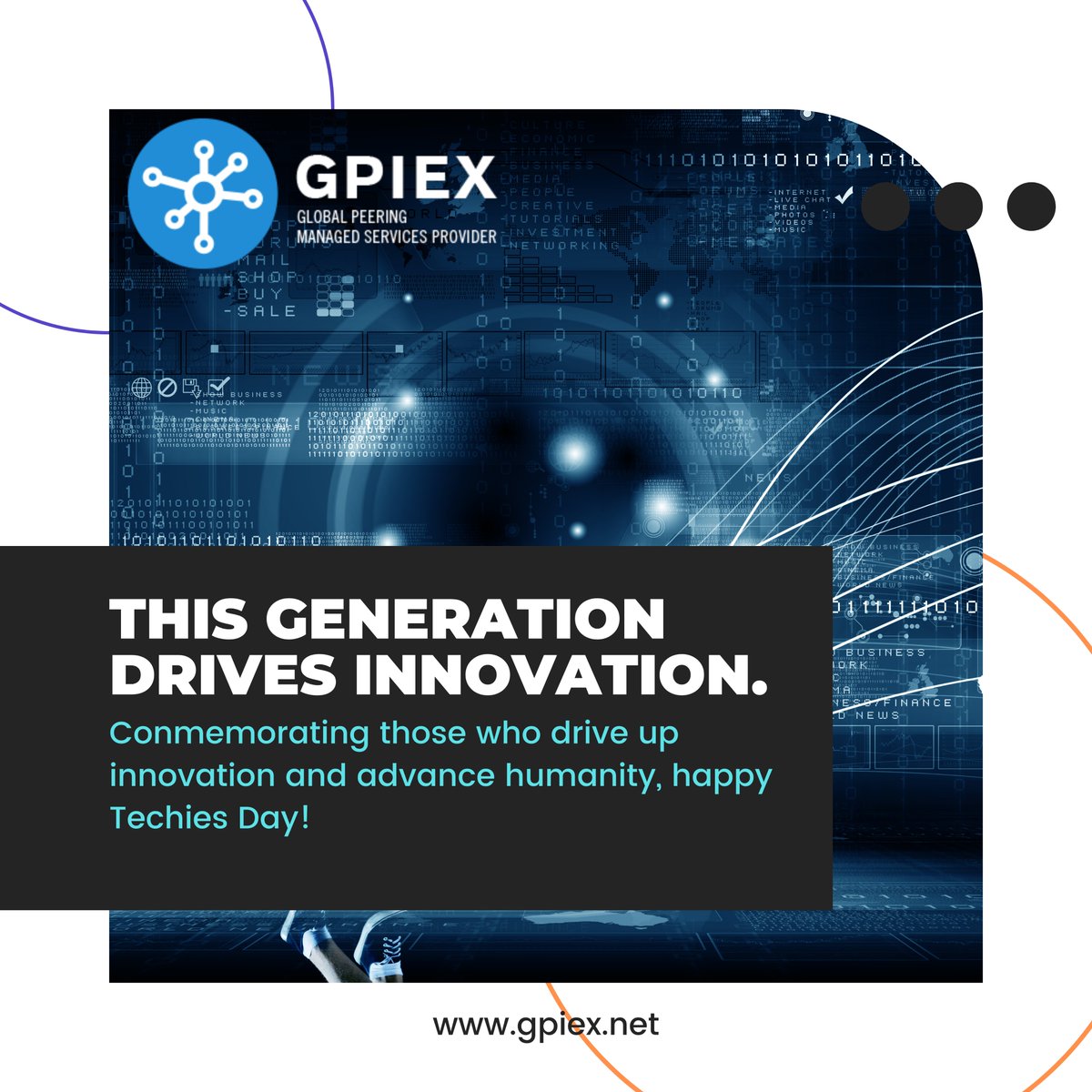 gpiexnet's tweet photo. May you have a wonderful career in technology and you become a successful techie in the future.
#like #follow #subscribe #nationaltechiesday #techies #TechiesDay #techiesarepeopletoo #techiescoops #techiesdoiitall #techiestyle
https://t.co/WAKIlkM4Ci https://t.co/vAqnguaWlF