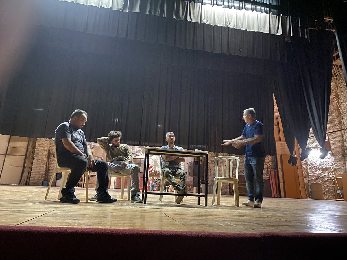 Ensayo de Un lugar para Nico. Miércoles 26/10 Teatro Verdi , entrada libre.