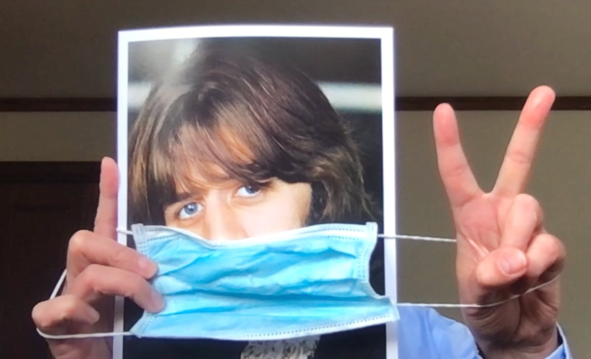 With A Little Help From My Meds. (Get well soon, Richie!) #ringohascovid