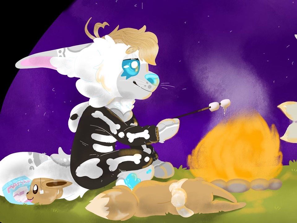 JaneDeFennec's tweet photo. 🪐☁️🪐☁️🪐☁️🪐
Aw~night sky, good sweets And the heat of the fire UwU nature and night sky are so beautiful ,right?^w^
☁️🪐☁️🪐☁️🪐☁️🪐☁️🪐☁️🪐
#art #artist #artwork #furryartist #fennecart #furryart #furryartwork #fursona #fursonaart #pokemon #pokrmonart #eevee #eeveeart https://t.co/SqxhT5L0Vl