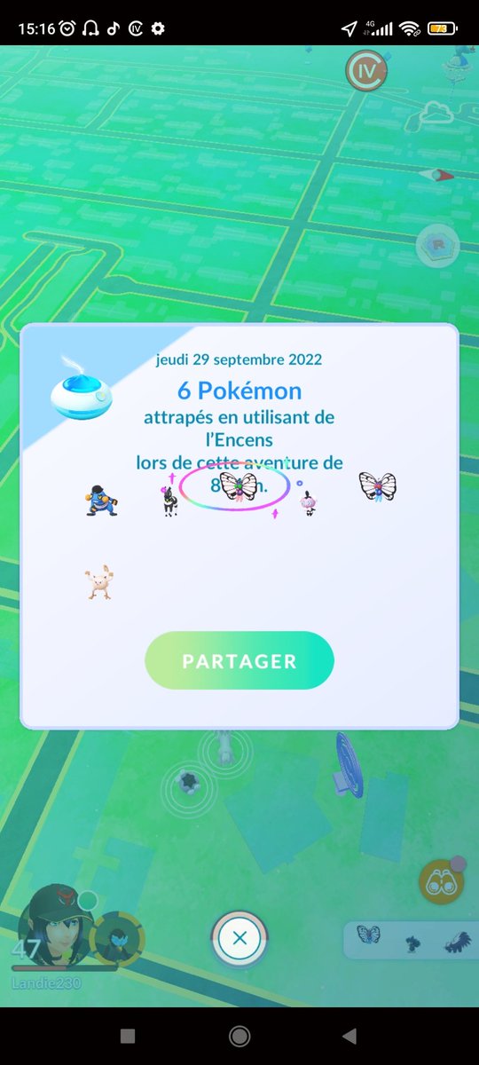 Landie230's tweet photo. FashionWeek #PokemonGO event wasn't so bad.
2 ✨ Absol for Landie which was my main target.
Fern, No Absol but had 2 ✨ Furfrou which was my other target.
2 new 🦋 for both https://t.co/rawj5D1Dyn