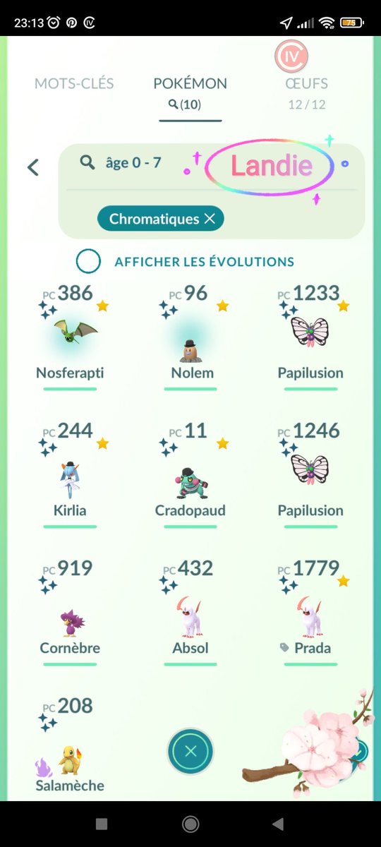 Landie230's tweet photo. FashionWeek #PokemonGO event wasn't so bad.
2 ✨ Absol for Landie which was my main target.
Fern, No Absol but had 2 ✨ Furfrou which was my other target.
2 new 🦋 for both https://t.co/rawj5D1Dyn