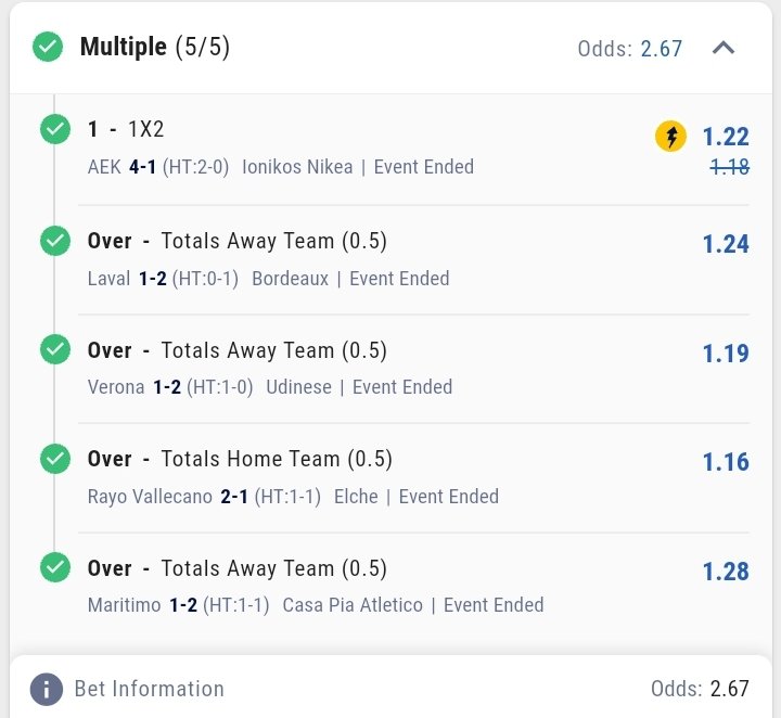 Stake2Boom's tweet photo. Yaaaasss!!🤑💥🤑

Congratulations!!! 🎊🎉

Today's Daily Bread 🍞 on @BetKingNG  issaa DOUBLE BOOOOOOOOM!!! 🤑🤑😍😍
✅🔥✅️🔥✅️🔥✅️🔥✅️🔥✅️🔥

Congrats to all those who played with us.
🥰😂🙌

Join us for the next one..
Telegram Link: https://t.co/prkMAKCQOq

Leggooo! https://t.co/7ORhSXXIbr
