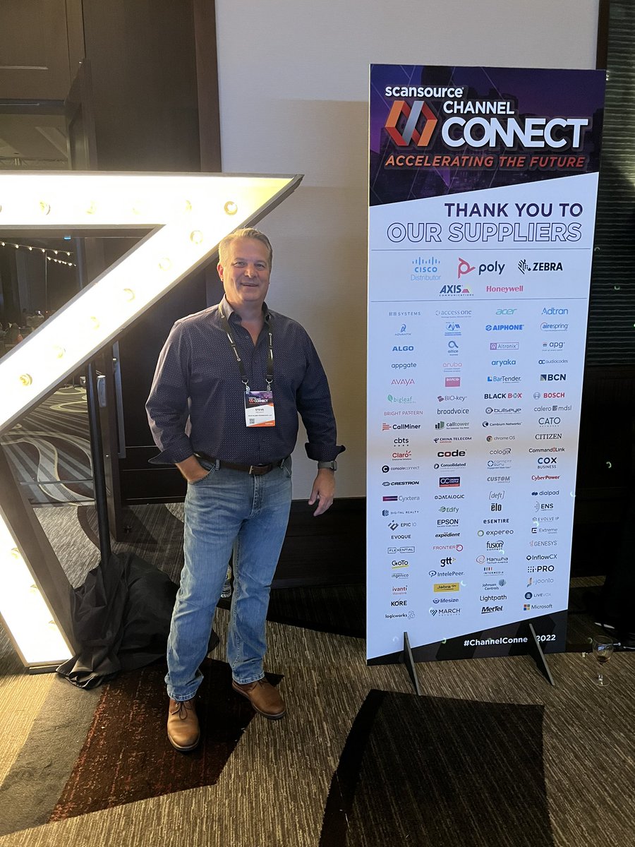 blueplainstech's tweet image. The Blue Plains team is on the road and connecting with others! We have the pleasure of attending the @ScanSource Connect in Nashville, Tennessee, and learning about how we can continue to deliver the best solutions to our customers!
#scansource #scansourceconnect