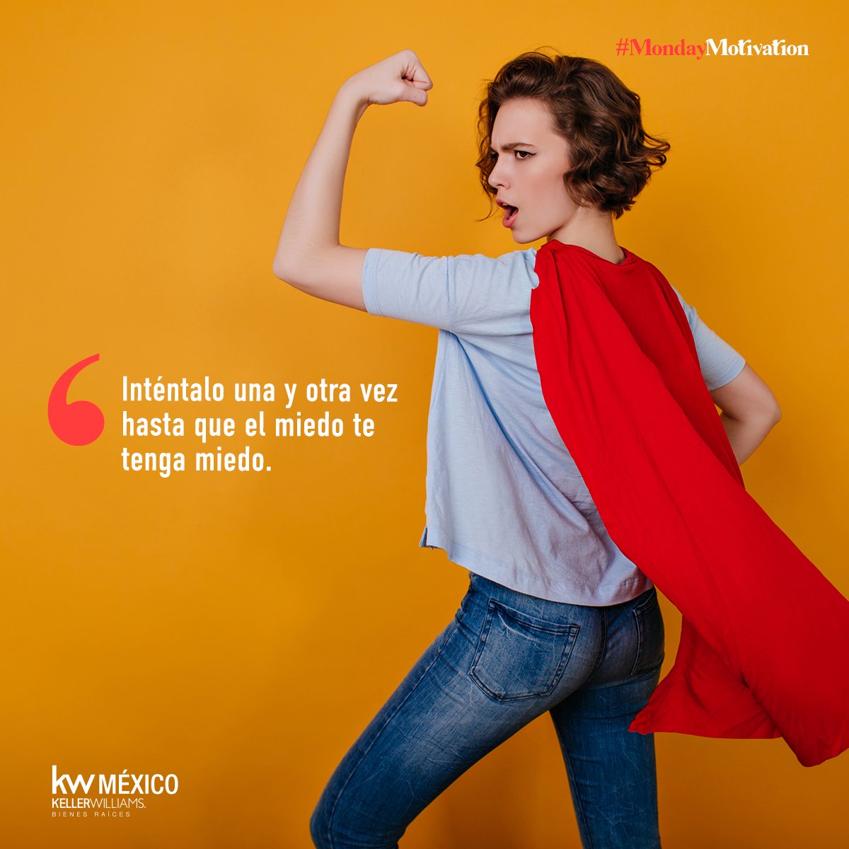 El miedo a fallar es innecesario, fallar es crecer si decides ver la vida como un aprendizaje constante. Fuiste creado para ser Grande, ¡mucho más grande que tu mayor miedo!!

Onward! 

🥇💪💓#SinMiedoAlÉxito #MondayMotivation #SomosKW #CreeEnTi #NoFear