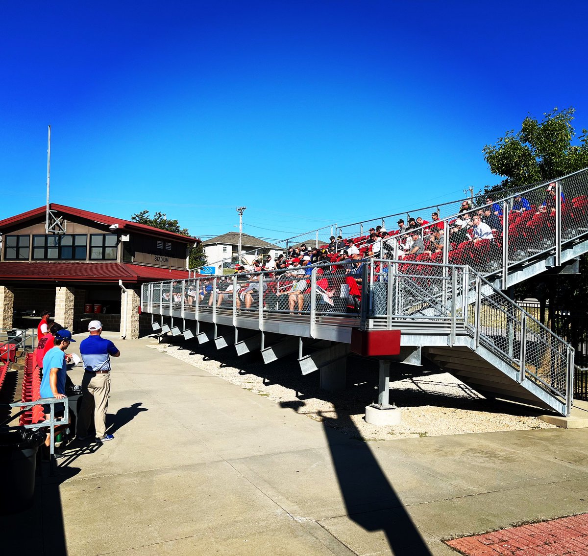 Thank you to all the coaches that attended our coaches clinic today at Crane Stadium. 

Also, a big thank you to Shon Plack with Royals Amateur Development Systems for delivering a message about growing baseball in the state of Missouri! 

#RollStable 🤘🏼🐴