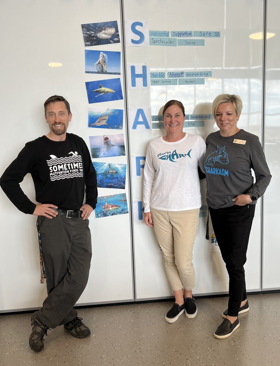 CaroleBossert's tweet photo. What does it mean to be a @SouthPointeEIPS school SHARK? 🦈 Stay tuned as we create a collaborative definition together!! @eips @jojomom1974 @SPS5E #sharkmotivation #sharkasm #mamashark https://t.co/BBWEJUD5JV
