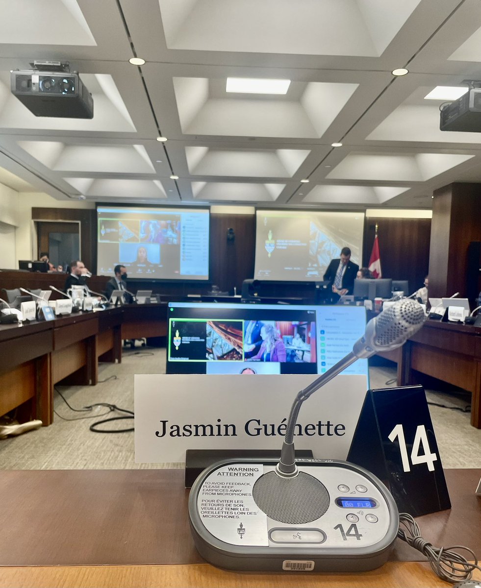 1st “in-person” committee hearing since February 2020