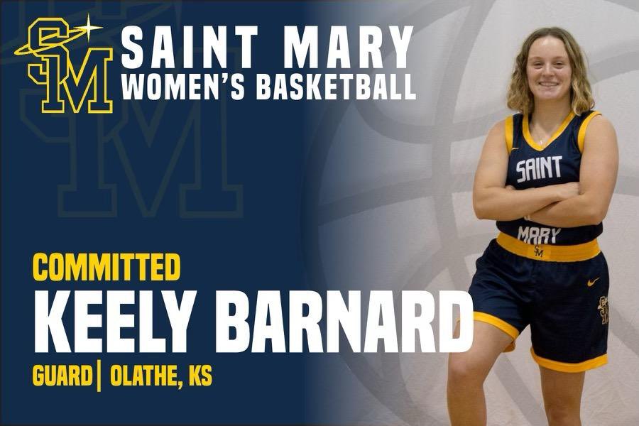 I am blessed to announce my commitment to the University of Saint Mary to continue my academic and basketball career. I want to thank my family, coaches, and teammates for all the support! Go Spires! <a href="/USM_WBB/">Saint Mary Women’s Basketball</a> <a href="/AndyKelley47/">Andy Kelley</a> 🔵🟡