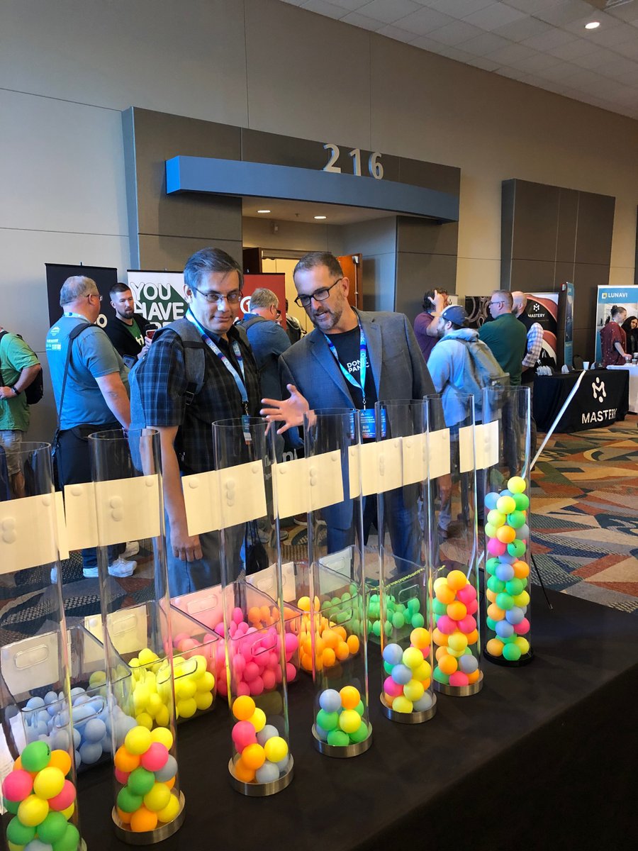 DontPanicLabs's tweet photo. Day 1 of @AIMInstituteOMA's Heartland Developers Conference is in the books. We met a lot of great folks and had some great conversations. Looking forward to Day 2 tomorrow! https://t.co/dS9RfRzcSN
