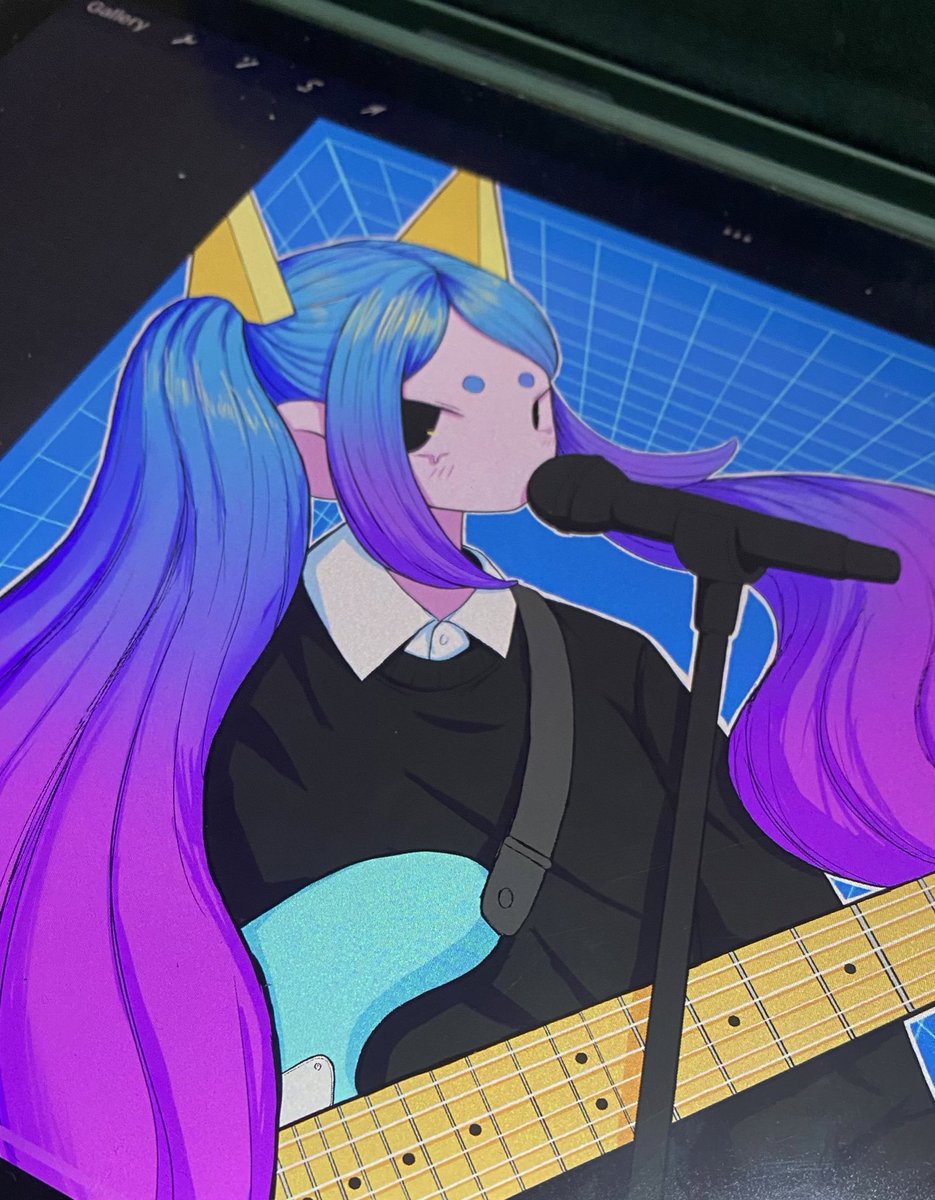 GM 🤘
#NFT #NFTs #NFTCommunity #wip #drawing #illustration #anime #guitar