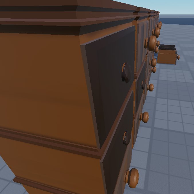 applelapple3's tweet photo. some drawers I made for a game I'm making. their textures are a bit broken
#RobloxDev #RobloxDevs #RobloxStudio https://t.co/CaDGIPGcZh