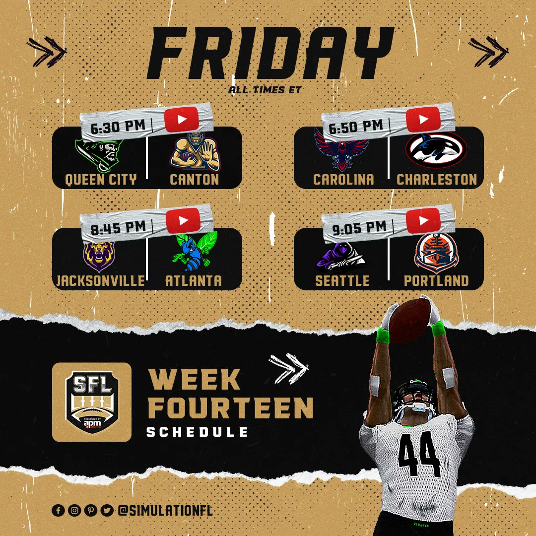 Simulation Football League tweet media
