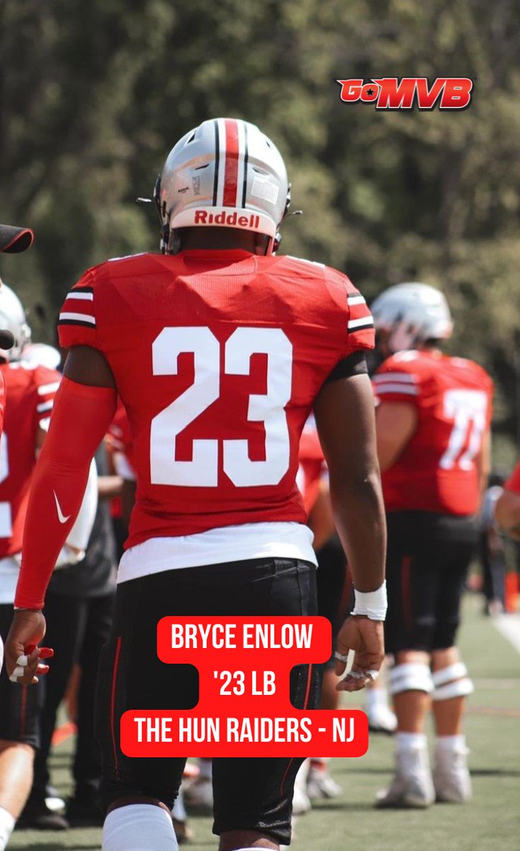 GoMVB's tweet photo. 📰NEWS: NJ Hun School Class of 2023 Star LB Bryce Enlow is Just Getting Started
VIEW ARTICLE: https://t.co/xn6rbgACIz
Film, Stats & More: https://t.co/tuHNPLBywm
@Bryceenlow_23 @Red_Zone75
#gomvb #lineback #classof2023 #athlete #hsfootball #collegerecruit #collegerecruiting https://t.co/XW40EsLc3u