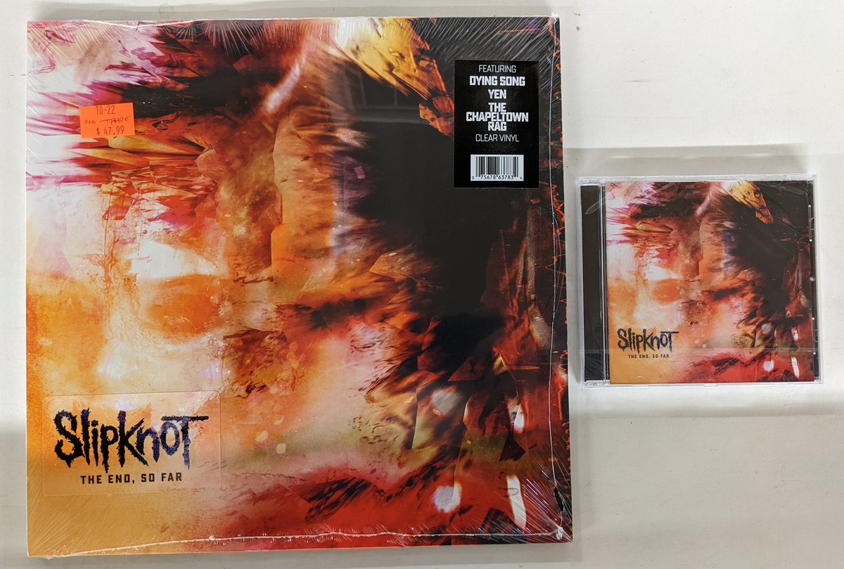 collectedge's tweet photo. 2/2: This week's #MusicMonday sees the new albums from @slipknot, @Monster_Truck_, @BehemothBand, and the re-recording/re-mix of @DH_Diamond_Head's classic "Lightning To The Nations" come to #YXE's Collector's Edge! https://t.co/PQz2hvlEOl