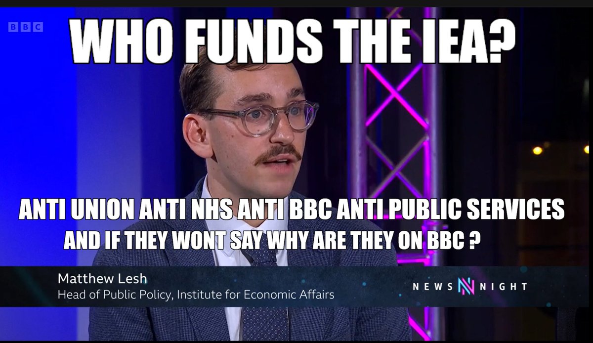 If anyone believed that the @BBCNews #Newsnight #questiontime weren't controlled by right wing think tanks, remember how many times they platformed #Farage #ukip #TPA &amp; what they did to make sure #Corbyn was slandered in every program 
