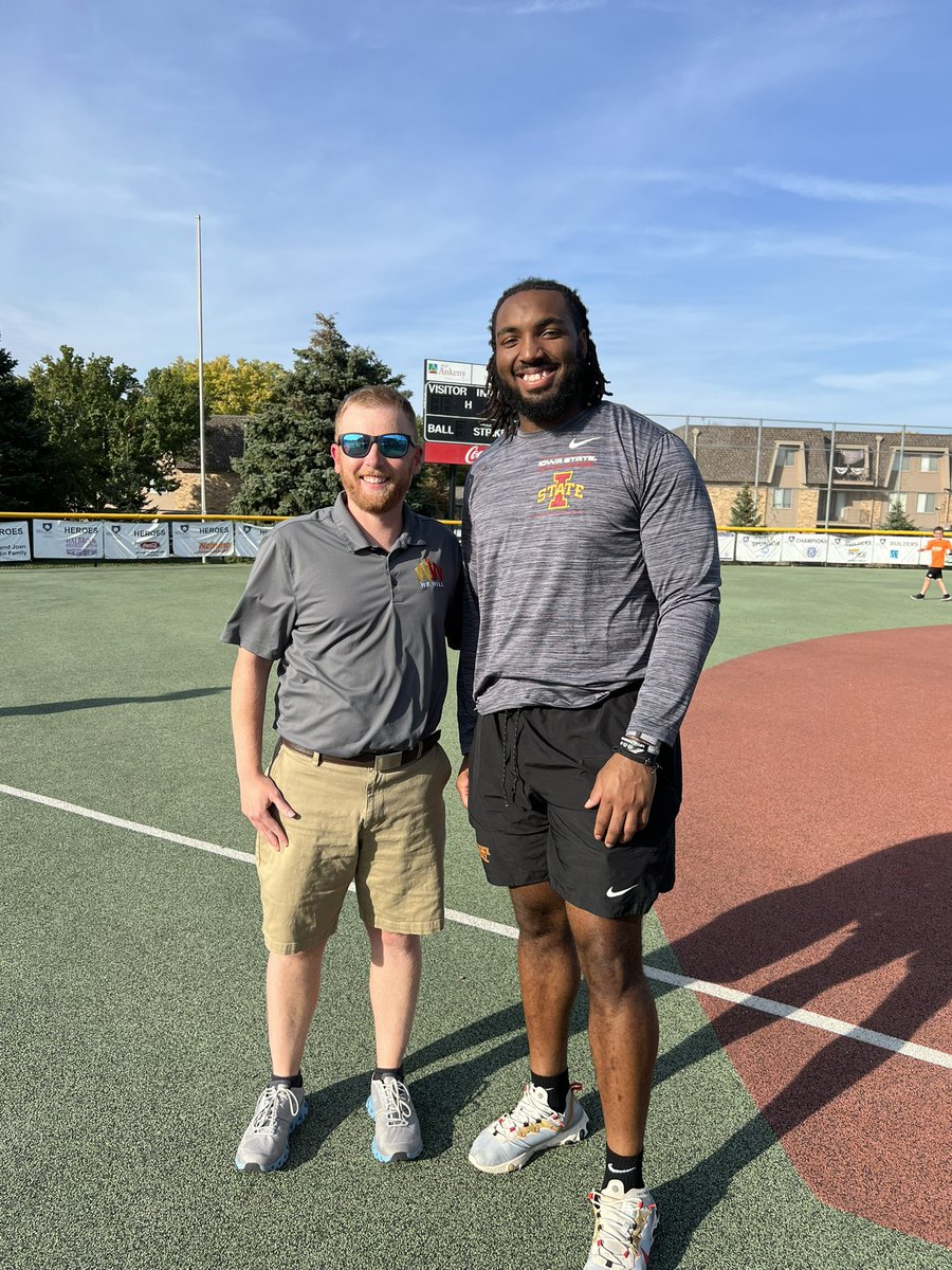 Brent Blum (@brentblum) on Twitter photo With my guy <a href="/orienvance24/">BIG $avag€™</a> at the Ankeny Miracle Park for an awesome night with the kids at <a href="/CanPlay_org/">Can Play</a>. Grateful the supporters at <a href="/WeWillCllective/">WeWillCollective</a> can provide opportunities like this for amazing Cyclones like O’Rien. With my guy <a href="/orienvance24/">BIG $avag€™</a> at the Ankeny Miracle Park for an awesome night with the kids at <a href="/CanPlay_org/">Can Play</a>. Grateful the supporters at <a href="/WeWillCllective/">WeWillCollective</a> can provide opportunities like this for amazing Cyclones like O’Rien.