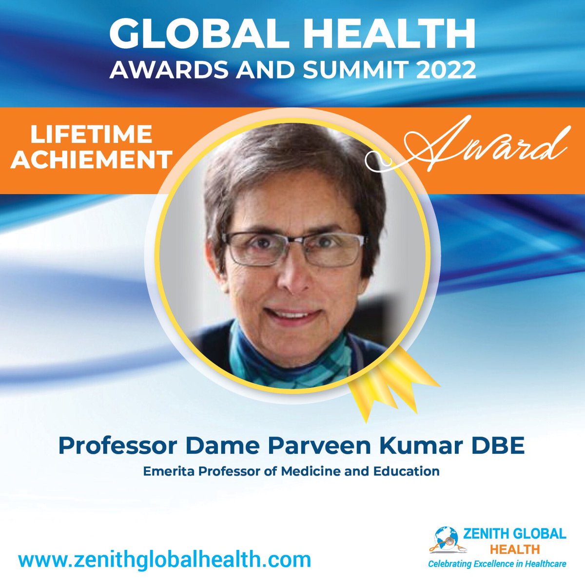 There’s hardly anyone who went through Medical Education without reading ‘Parveen Kumar and Clark’ 🎓Congratulations to Dame Parveen on her Lifetime Achievement award and invaluable contributions to Medical Education 👏@Prof_P_Kumar We thank and celebrate you #MedicalDoctors