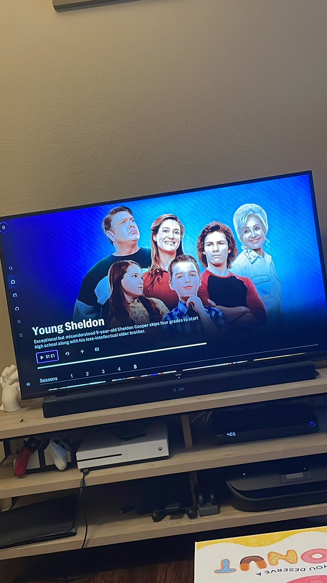 That feeling when you finish a series and it takes you back to the main screen. #YoungSheldon #BigBangTheory