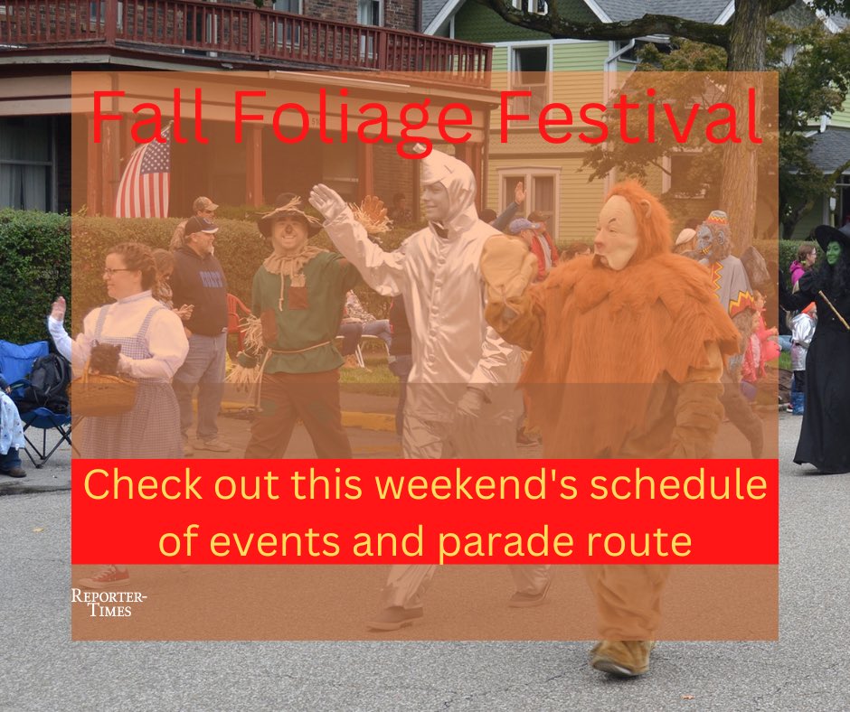 Tap the link for more on this year's Fall Foliage Festival: bit.ly/3USAkpT
