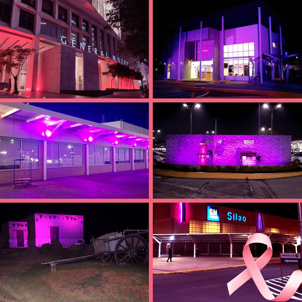 Como cada año, en el mes de octubre, todas nuestras instalaciones se iluminan de rosa como símbolo de apoyo a la detección oportuna del cáncer de mama. #OctubreRosa
