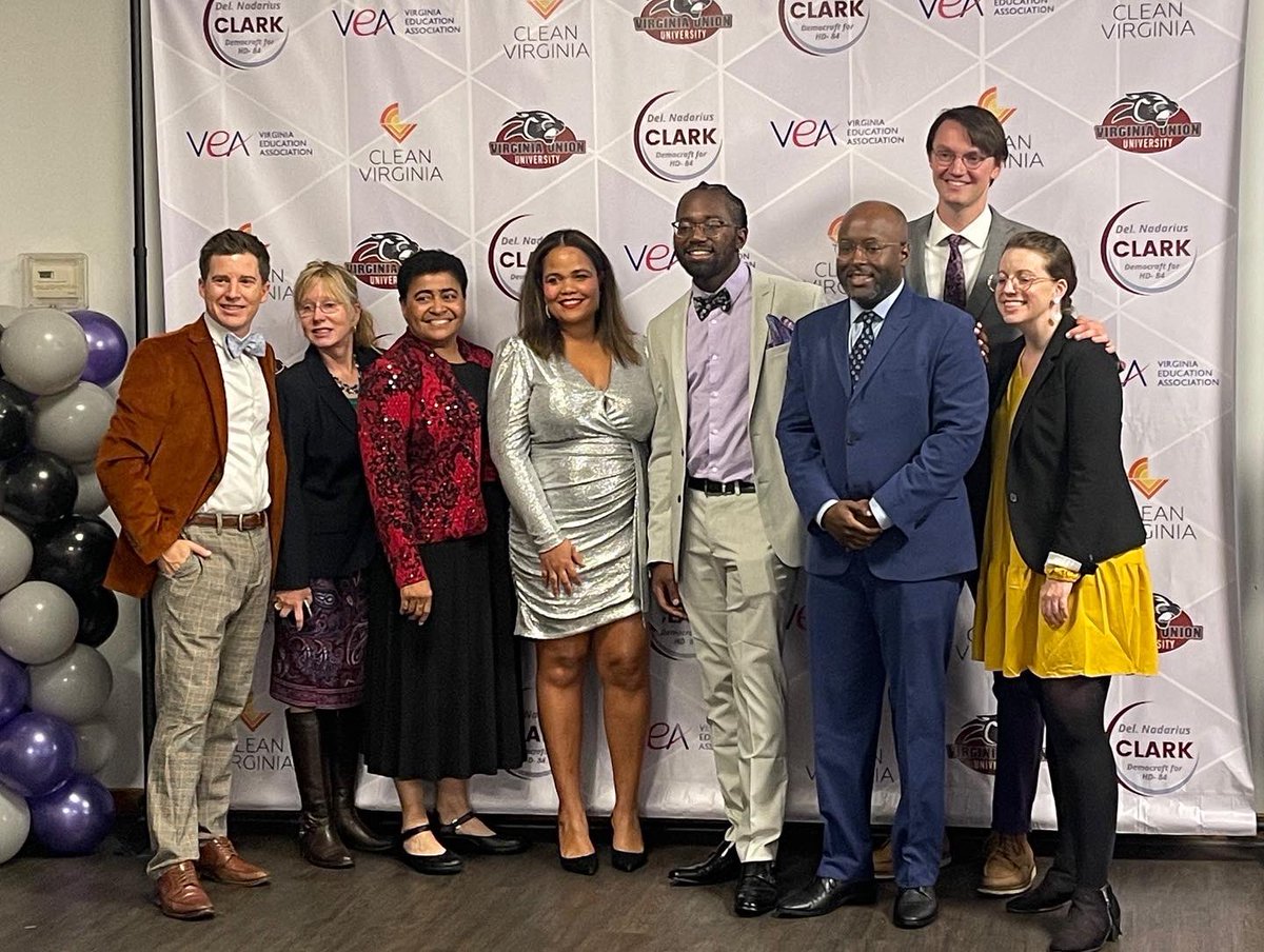 NadariusClarkVA's tweet photo. Thanks to our amazing guests, host committee, and sponsors for coming together to support my campaign and the community this weekend for my first annual “Power to the 757” gala. We had an amazing night featuring musicians, artists, and truth tellers!
#powertothe757 #vadelegate https://t.co/1ZtKOUymgO
