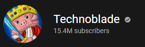 YandereLilypad's tweet photo. HE MADE IT TO 15 MILLION GUYS
#technoblade #subscribetotechnoblade #bloodforthebloodgod #technobladeneverdies https://t.co/m8YcI0ZE4l