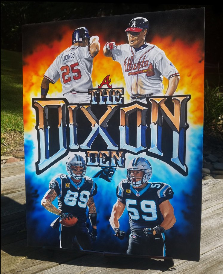 Madisonnh0918's tweet photo. Thank you @thatpunkpanther for the best custom piece! My husband absolutely loved it!  🔥 https://t.co/ydDgmPLUDY