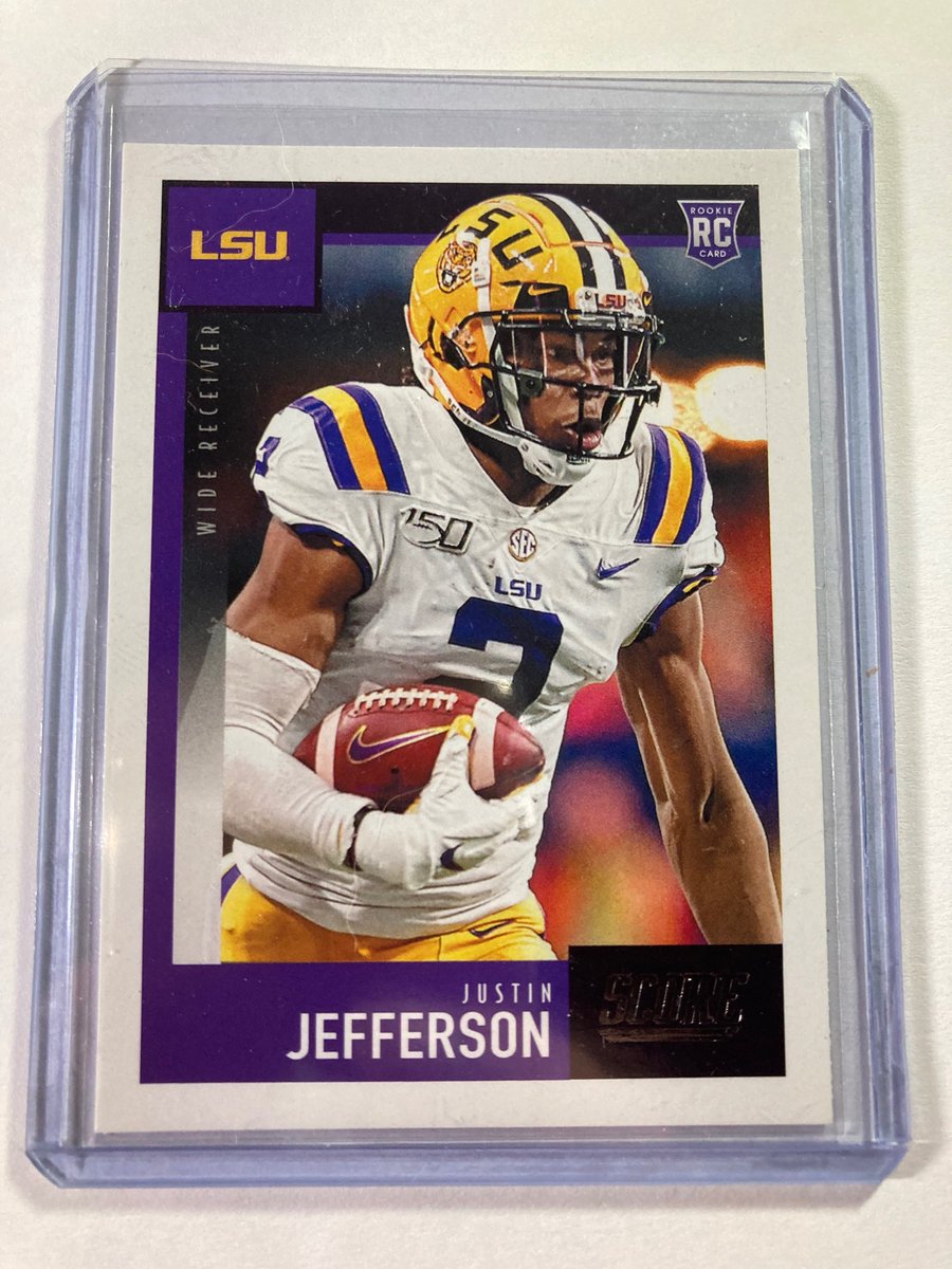 1218Sports's tweet photo. 🎁Appreciation Day Giveaway🎁

Winner will be picked Tuesday

Tired of looking at this on my coffee table! 😂

🔥Justin Jefferson RC

To enter
1. Follow
2. Retweet
3. Like

@sports_sell #NFL #Vikings #Minnesota #LSU #SkolVikes https://t.co/rGsa66lxrX