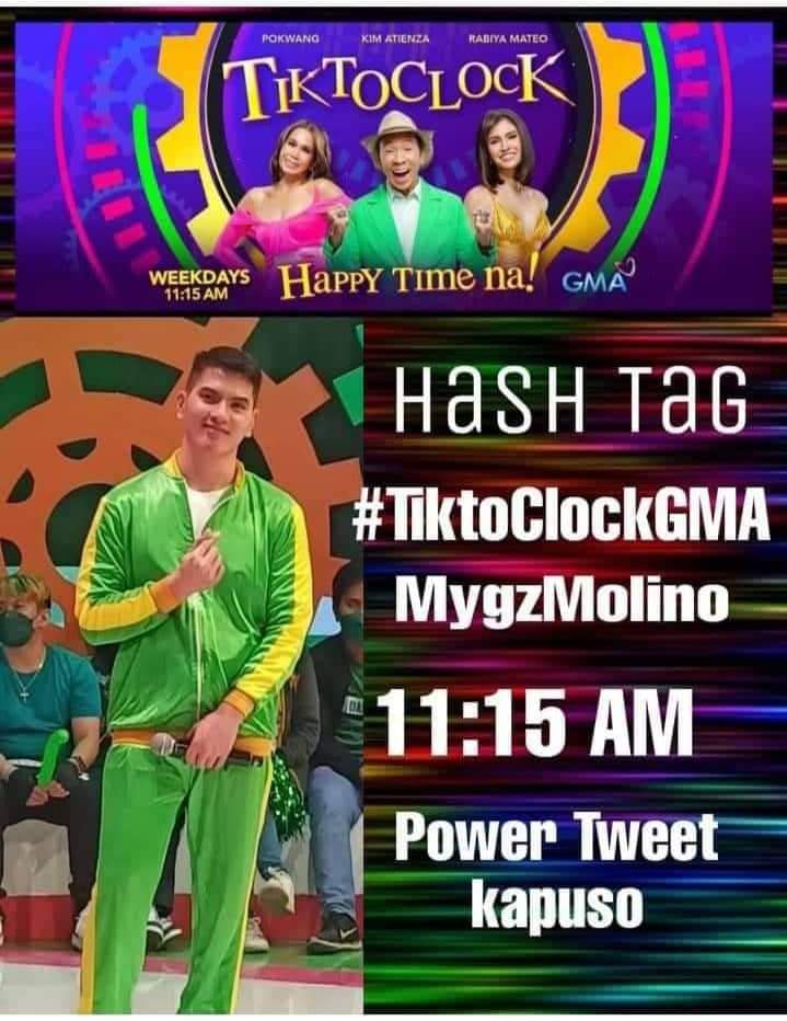 MaryJeanCastro5's tweet photo. Woow ilang Oras nlng masisilayan ka nmin sa tiktoclock  bunso  this is it bunso go go lng nandito kmi at si papa God na sumusuporta sau ingat ka palage god bless ❤️ https://t.co/FHlFQlpLDU