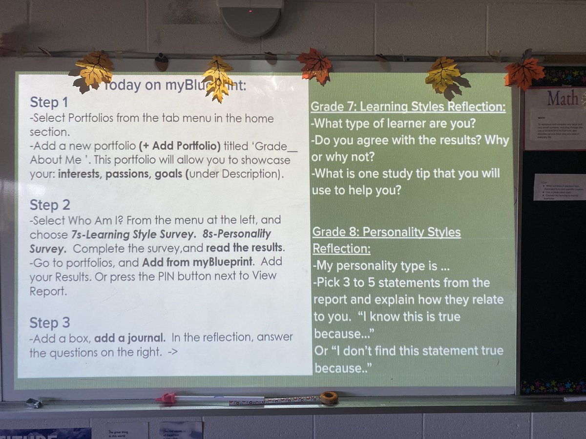 Thank you, <a href="/MrsStoncius/">Mrs.Stoncius</a> for your refresher session on myBlueprint! It was awesome doing the activity on how our #McGivneyKnights brain works!! Always so much fun and learning when you visit <a href="/McGivneyDPCDSB/">Blessed Michael J. McGivney Catholic School</a>