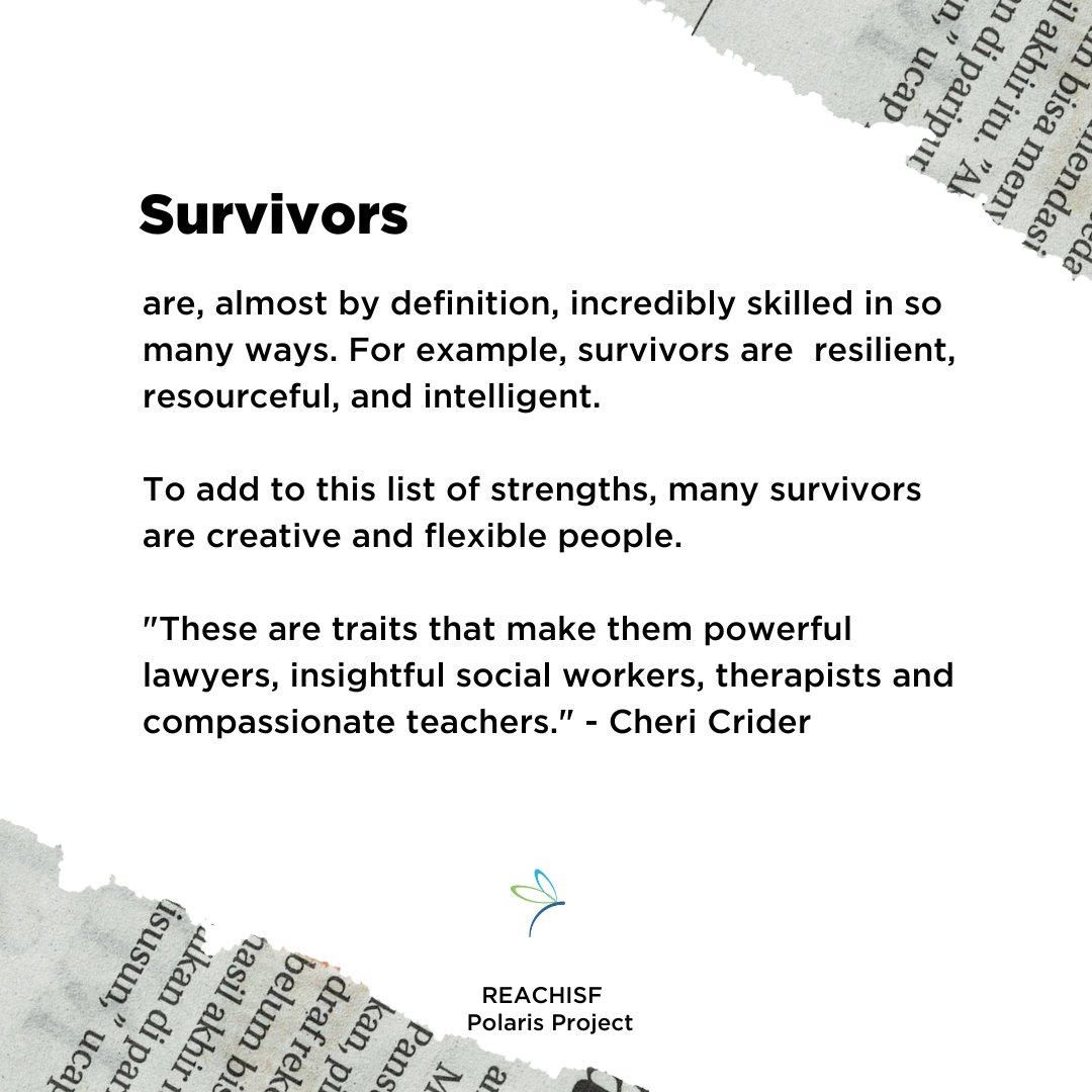 Survivors have so much power. #humantraffickingawareness #endhumantrafficking #preventhumantrafficking #survivors #traffickingsurvivors #spreadawareness