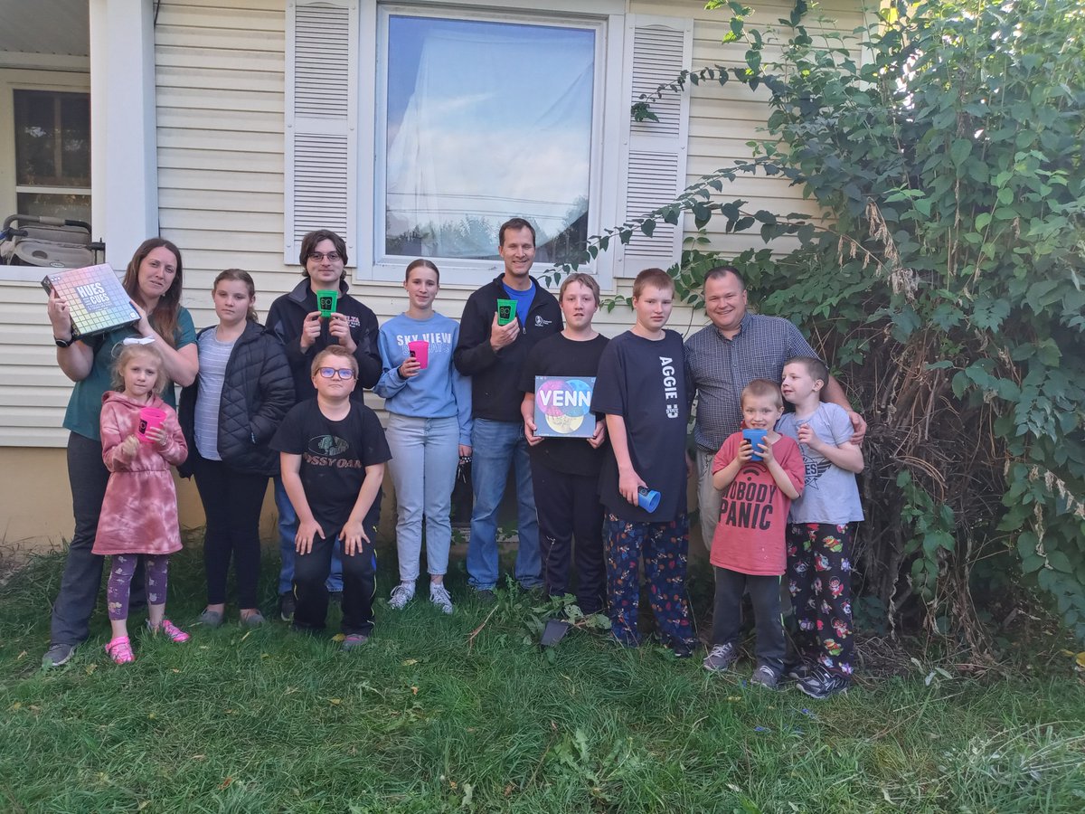 Thank You  @TheOP and <a href="/Tryazon/">Tryazon</a> for providing the fun games and cups for our Game Night.  It was so much Fun.  The adults and teenagers really loved both Venn and Hues and Clues.   #tryazon, #Venn, #huesandcues, #TheOpGames,
#BringTheFun