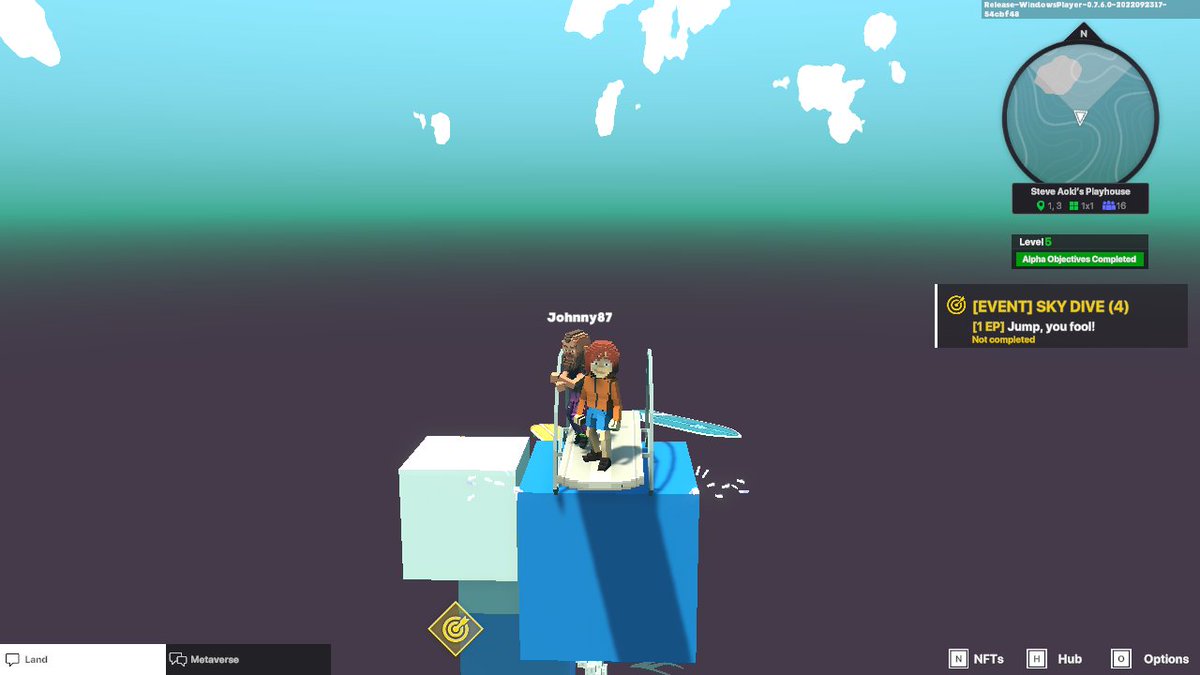 maroinpiea's tweet photo. @TheSandboxGame @steveaoki I just participated in the #SandboxAlphaS3Giveaway for a chance to win 500 SAND! Found the high diving board in @steveaoki's Playhouse, check out my screenshot below!
👇 https://t.co/lQnF9SNAfq