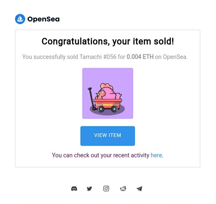 TamachiNFT's tweet photo. 🚨SOLD🚨
Thank You So Much 😍 Big Thanks To @ferretiggy
He Bought 1 Of Tamachi 🔥🔥🐤
And Thank You For Your Support❤
Please Support And Follow @ferretiggy
And There Are 3 Items Left Of Tamachi
https://t.co/WRACkobyK0
#DeltaXNft #NFT  #CactusBoom https://t.co/qKo19lOA1j