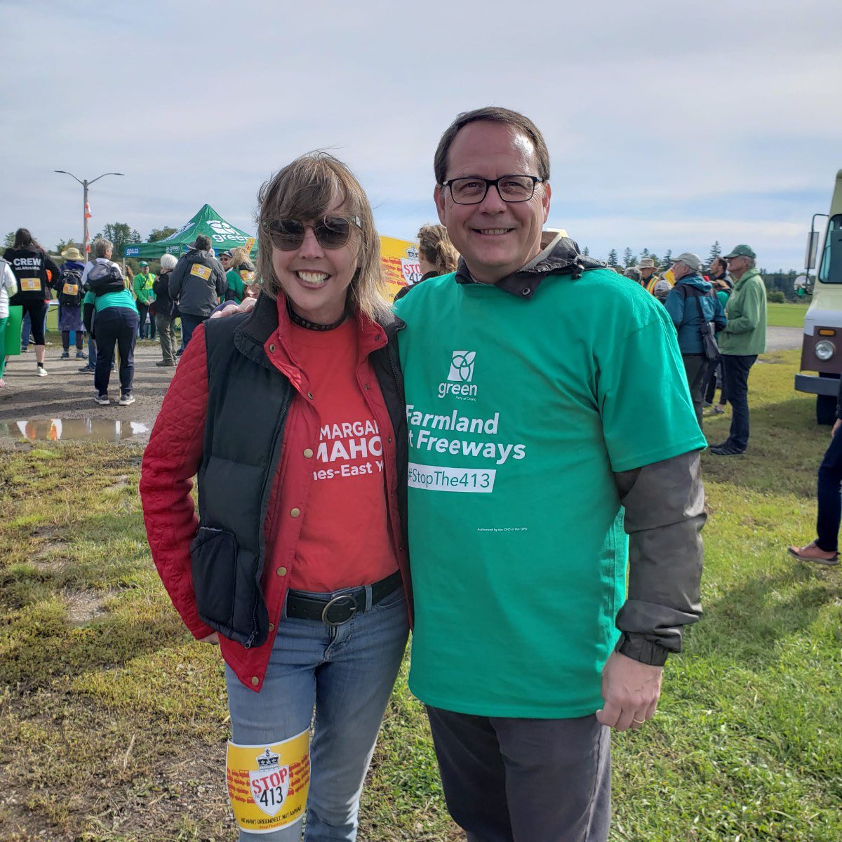 MikeSchreiner's tweet photo. It was great to have Greens, NDP and Liberals speaking out together today to #stop413 thanks to @shaw_sandy and @marymargaretbey. https://t.co/FSJ3pwfUQa