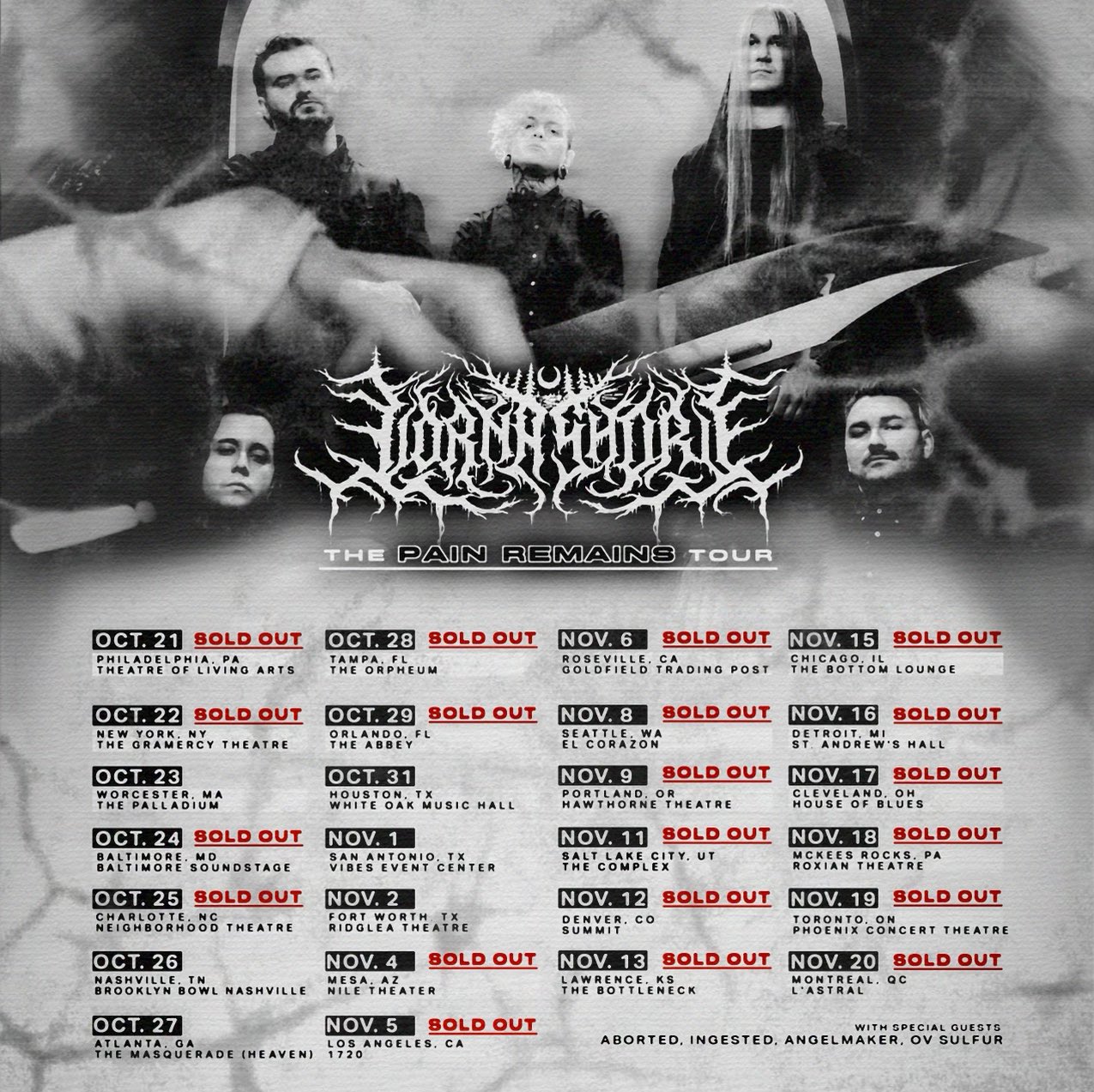 Lorna Shore on Twitter "tour is almost all sold out. get ready for the