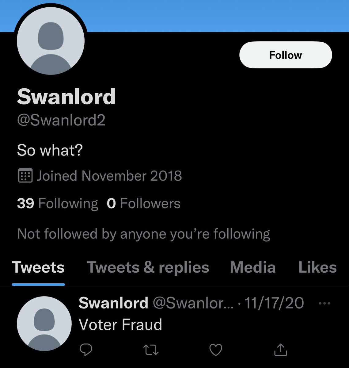 john_e_catfish's tweet photo. @WolfVanHalen #douchetroll #zerofollowers https://t.co/HCuM6NTtd2