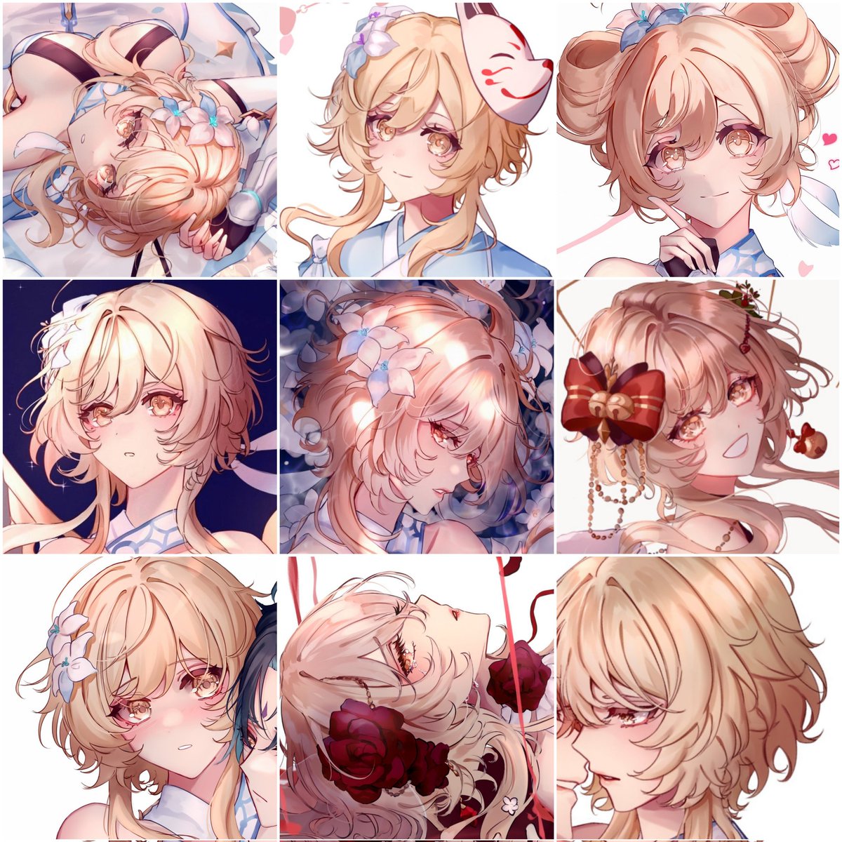 It's all Lumine ✨
#faceyourart #GenshinImpact #lumine