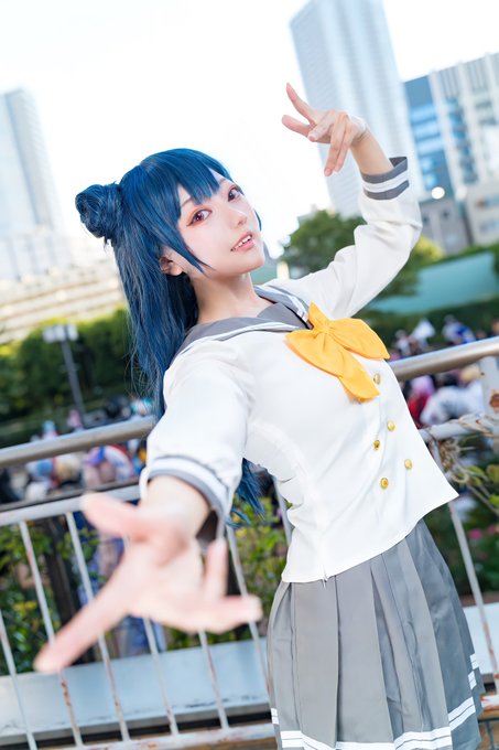 ラブライブ サンシャイン Aqours コスプレ 衣装 ヨハネ 津島善子 堕天使