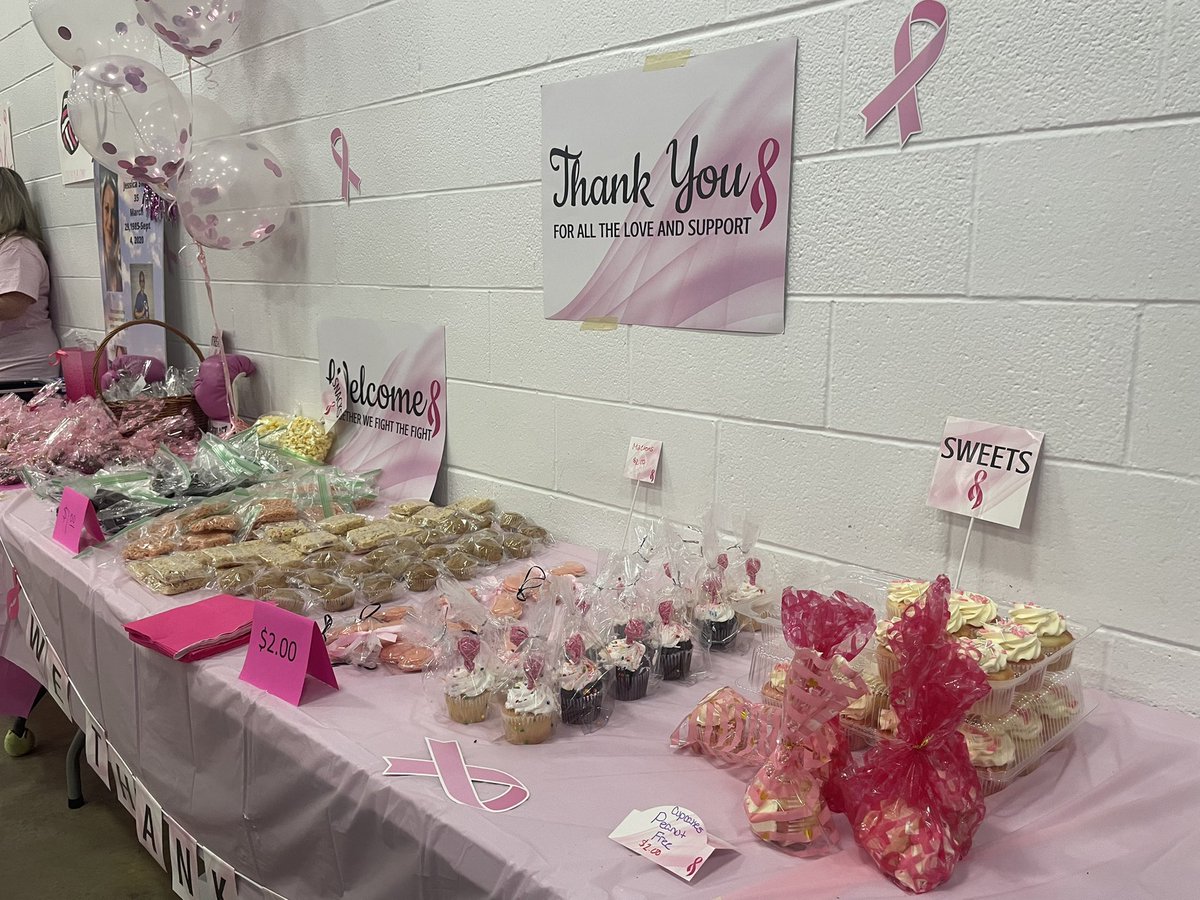 Volley For A Cure Event here tonight at SJHS!! Thanks to ALL those who made tonight possible…