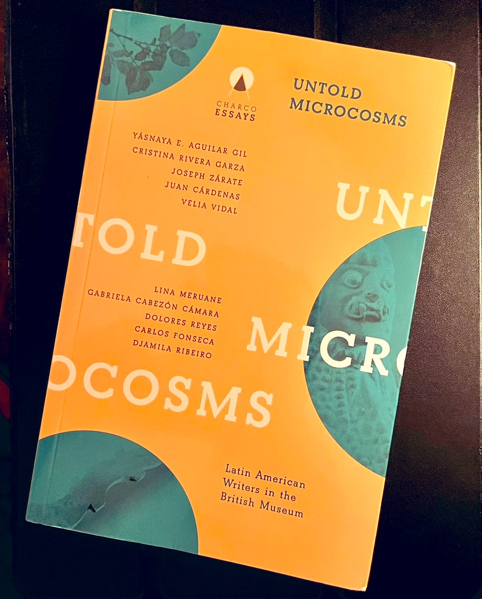 Through the mail slot today. Untold Microcosms from @CharcoPress. Latin American writers reflecting on their experiences exploring the Central and South American collection at the British Museum. charcopress.com/bookstore/unto…